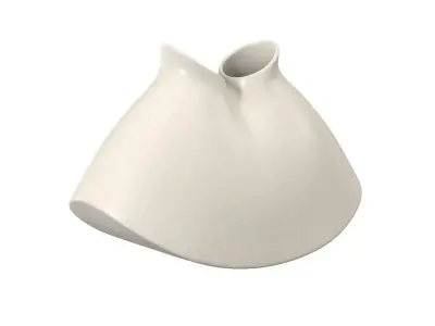 Global Views Under the Sea Vessel Rustic White 3D model