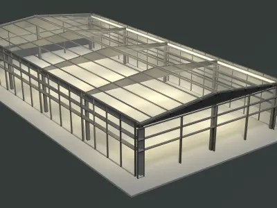 Glasshouse 24ZZ28 3D model