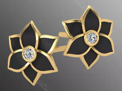 Earrings od98 3D print model