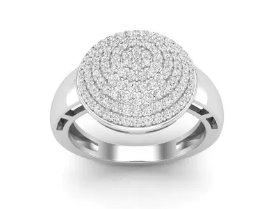 AV 480 Round shape finger ring 3D print model