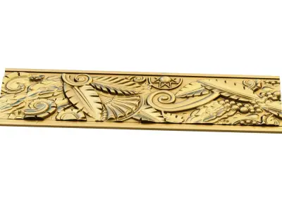 classic decor ornament 08 3D model