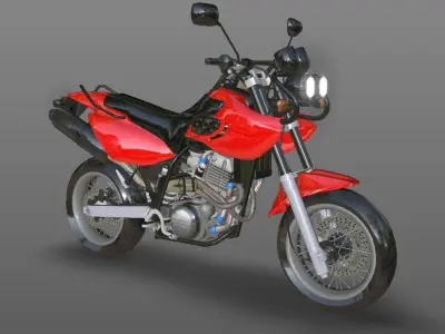 Muz Mastiff New Bike 3D Model Sports Bike Game Ready Low-poly 3D model