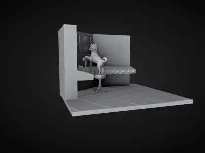 Silent Hill Dog Ending 3D print model