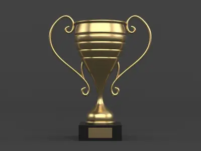 Trophy Cups 3D model