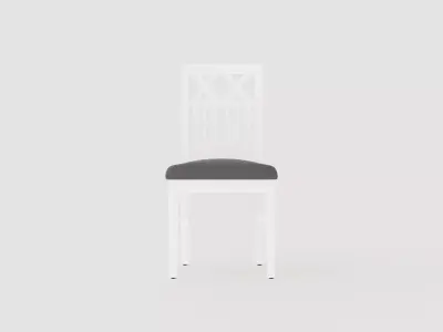 Rebecka Dining Chair Low-poly 3D model