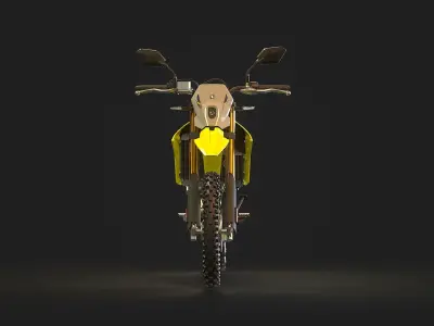 Base model  Suzuki DRZ 4S 2025 3D model