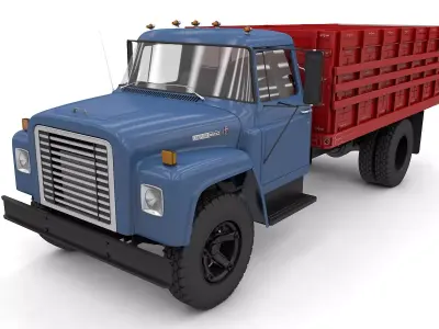 International Loadstar 1600 Giant Grain Truck 1974 3D model