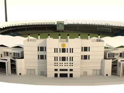 National Cricket Stadium 3D model