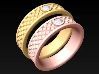 Wedding Rings - N182020 3D print model