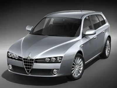 Alfa Romeo 159 Sportwagon 3D model