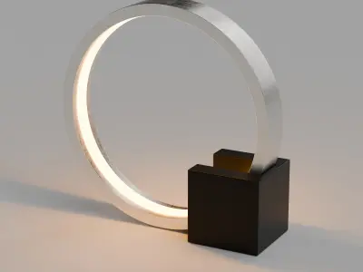 Modell of lamp for interior Free low-poly 3D model