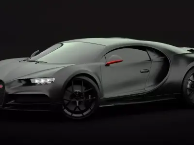 Bugatti Chiron Sport 2021 Matte  3D model