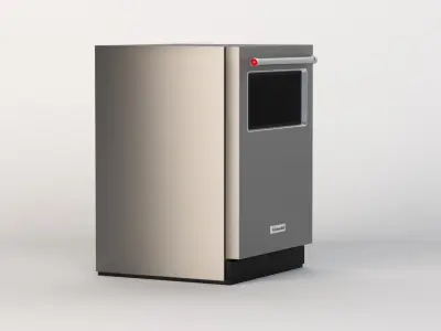 Kitchenaid Built In Dishwasher With Window Kdtm384ess 3D model