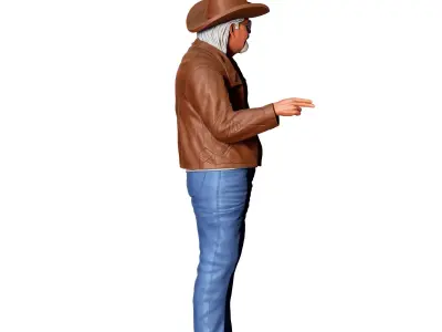 N1 Car show spectators  3D print model