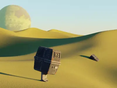 PowerDroid - Star Wars Free 3D model