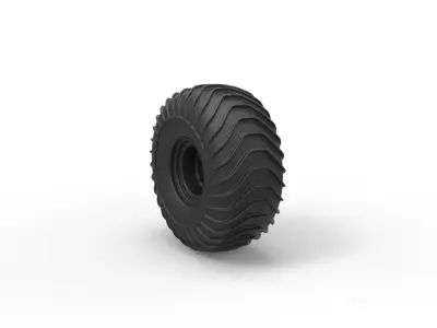 Offroad wheel 17 3D print model