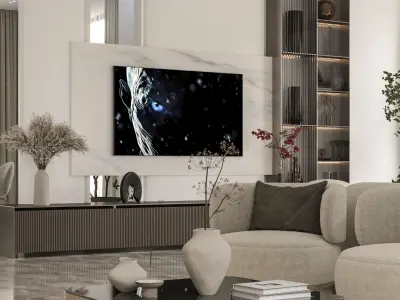 Master living room  3D model