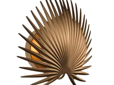 Wall Lamp Foliage 3D model