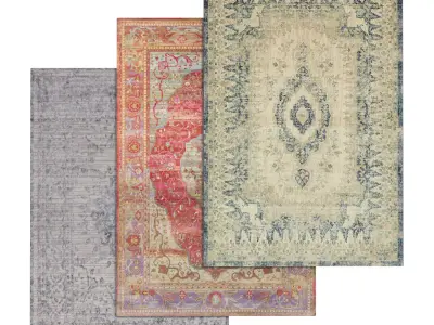 Rug Set 1804 3D model