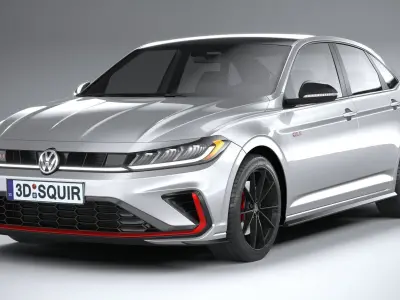 Volkswagen Jetta GLI 2025 3D model