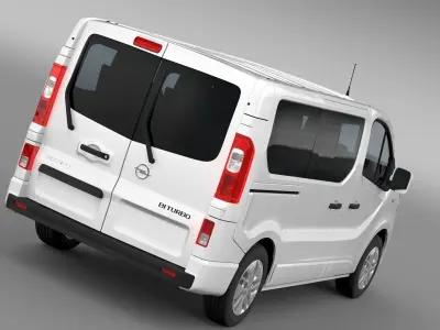 Opel Vivaro Biturbo 2017 3D model