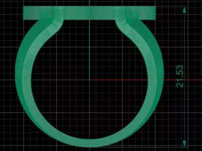 jewelry ring 327 3D print model