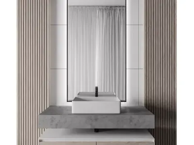 Luxury Bathroom 64 3D model