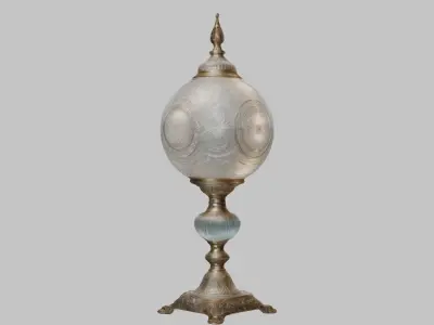 Ornate Decoration 3D Model Low-poly 3D model