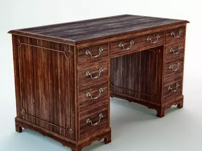 Classic Vintage Table 3D model