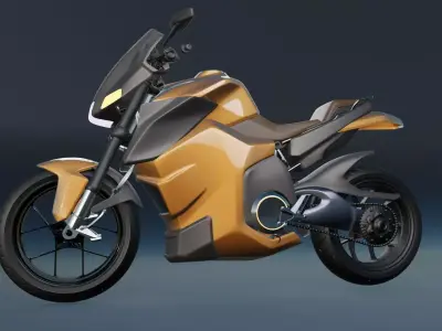 KTM Super Duke Redesigned 3D print model