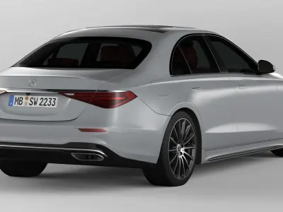 Mercedes-Benz S-Class 2021 3D model