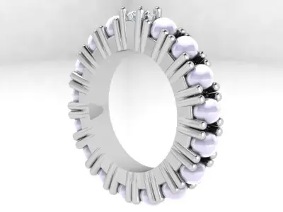 Pearl Band 4378 3D print model