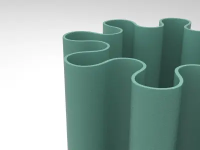 Mate Pen Holder Low-poly 3D model