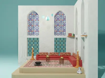 Ottoman Concept Room  3D model