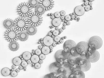wall decor 14 3D model