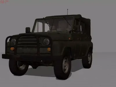 Uaz Car 3D model