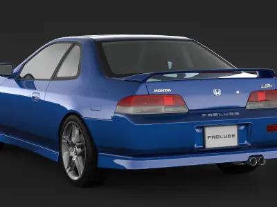 Honda Prelude 3D model