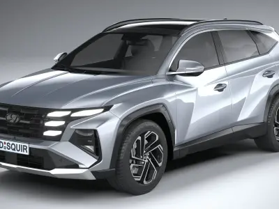 Hyundai Tucson 2024 3D model