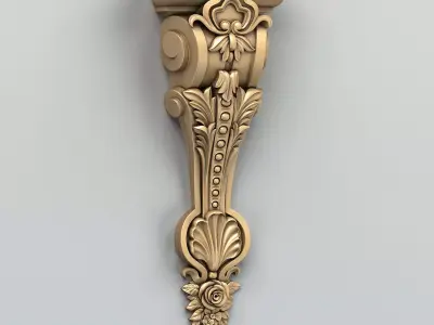 Corbel 014 3D model