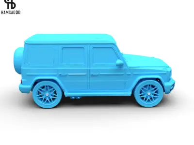 Mercedes Benz G63 AMG 2019 3D model