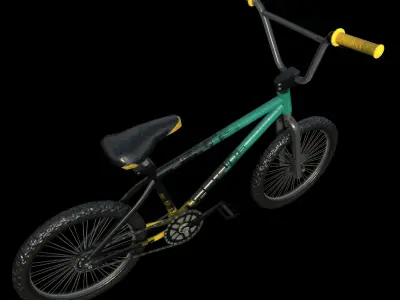 Bicycle - PBR - Textured Low-poly 3D model