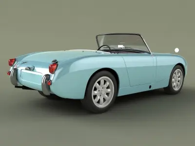 Austin-Healey Sprite Mk1 3D model