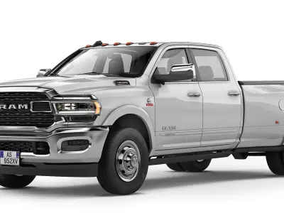 RAM 3500 HD Limited 2019 3D model