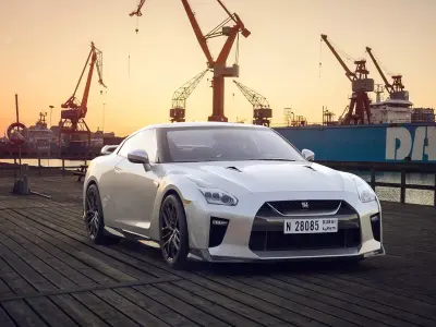 Nissan GTR 2017 3D Model 3D model