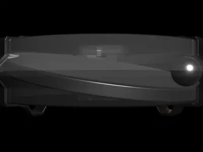 Asymmetric Gyro Motor - Electro Mechanical Eulers Disc - Concept 3D model