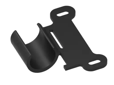 Bike Air Pump Mount 3D print model