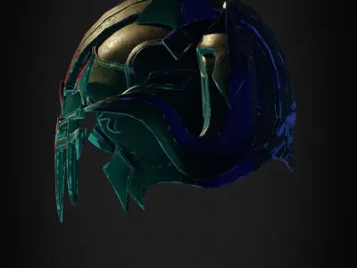 Final Fantasy 14 Chaos Helmet for Cosplay 3D print model