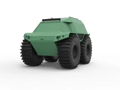 THOR Ultimate ATV Scale 1 to 24 3D print model