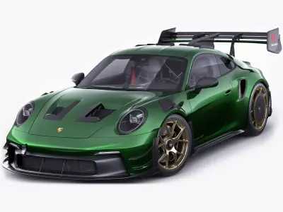 Porsche 911 GT3 RS 992 Manthey Kit 2025 3D model