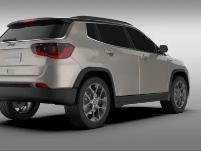 Jeep Compass 2020 3D model